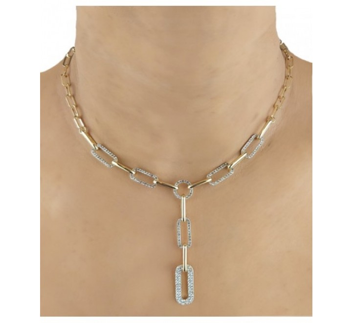 GARGANTILLA IVOIRE Z2014823/D METAL CHAPADO