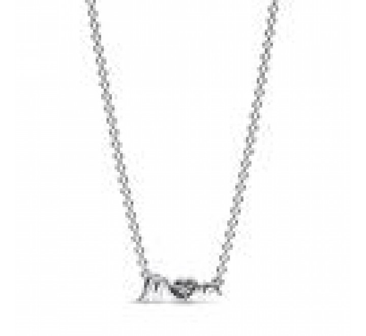 GARGANTILLA PANDORA PLATA MAMA CON CIRCONITA 392589C01-45