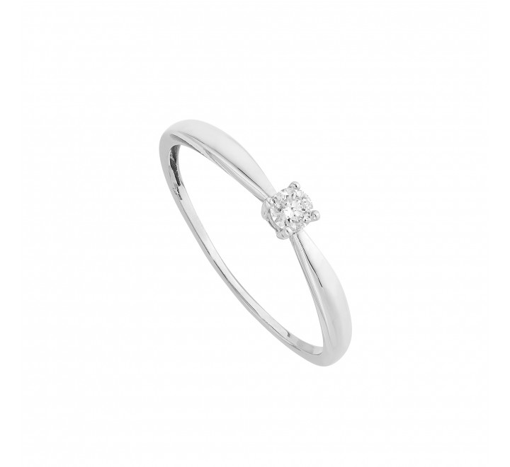 ANILLO ORO BLANCO DIAMANTE 3,3M ITEMPORALITY GRN-101-008-16