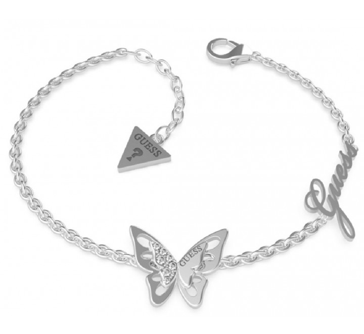 PULSERA GUESS UBB70115-S ACERO MARIPOSA