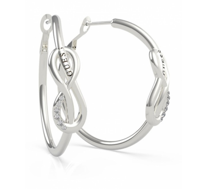 PENDIENTES GUESS UBE20086 AROS DE ACERO