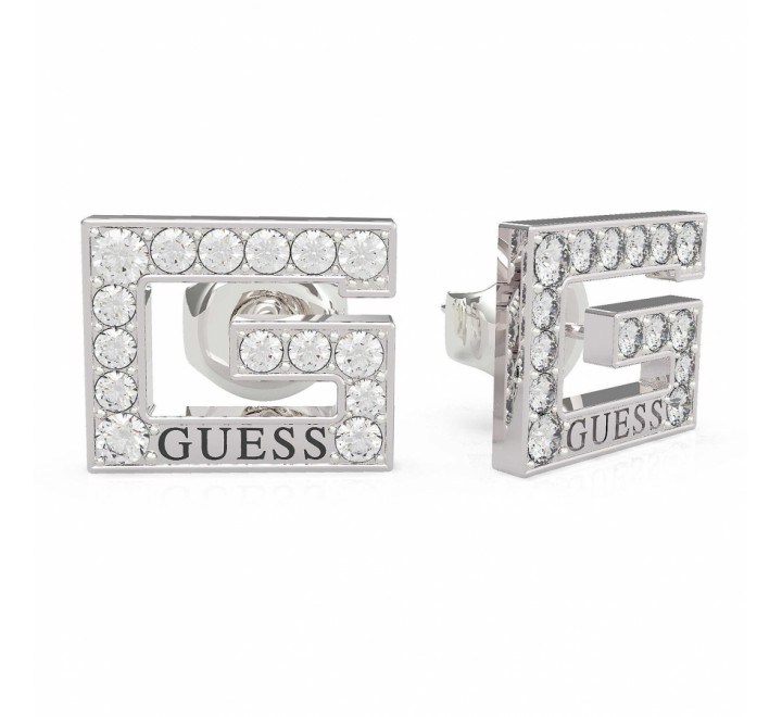 PENDIENTES GUESS UBE79112 ACERO "G" CIRCONITAS