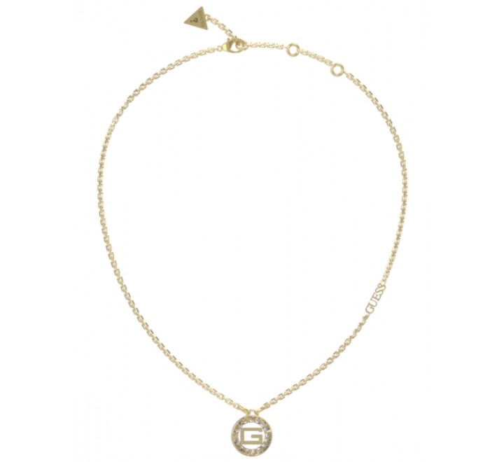 COLLAR GUESS ACERO DORADO REDONDO CIRCONITA JUBN03011JWYGT-U