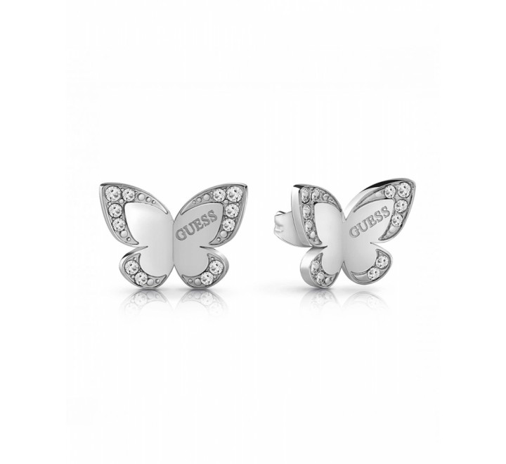 PENDIENTES ACERO GUESS MARIPOSA UBE78010