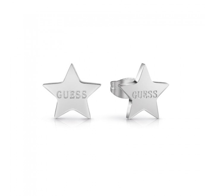 PENDIENTES GUESS UBE28072 ACERO ESTRELLAS