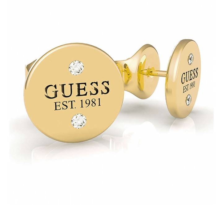 PENDIENTES GUESS UBE79049 ACERO DORADO GUESS CIRCONITAS