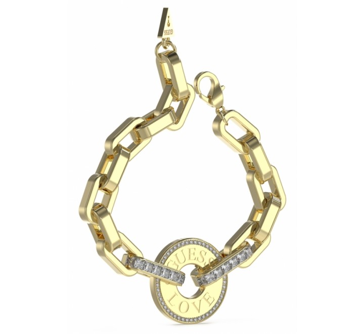 PULSERA GUESS ACERO DORADO JUBB04076JYGS