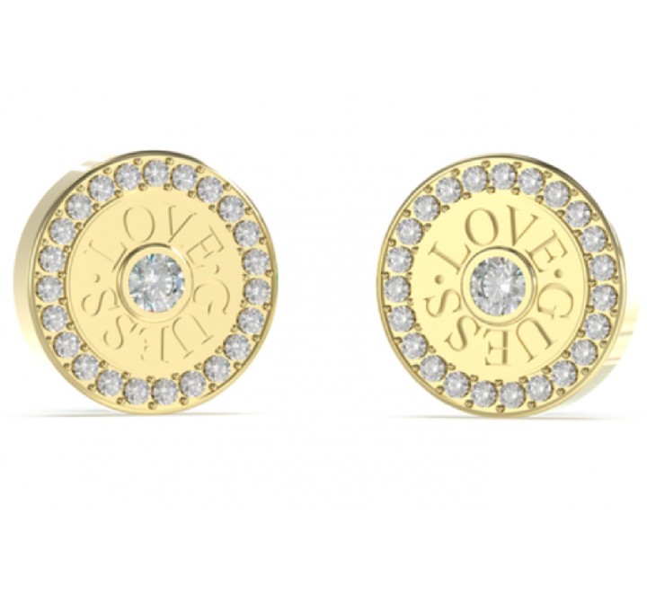PENDIENTES GUESS ACERO DORADO JUBE04081JWYGT-U