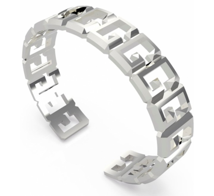 PULSERA GUESS UBB70016-S ACERO RIGIDA LETRAS "G"