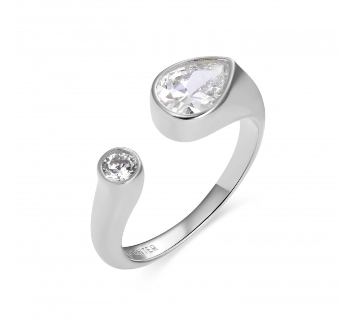 ANILLO LUXENTER PLATA ABIERTO CICONITA H21260000