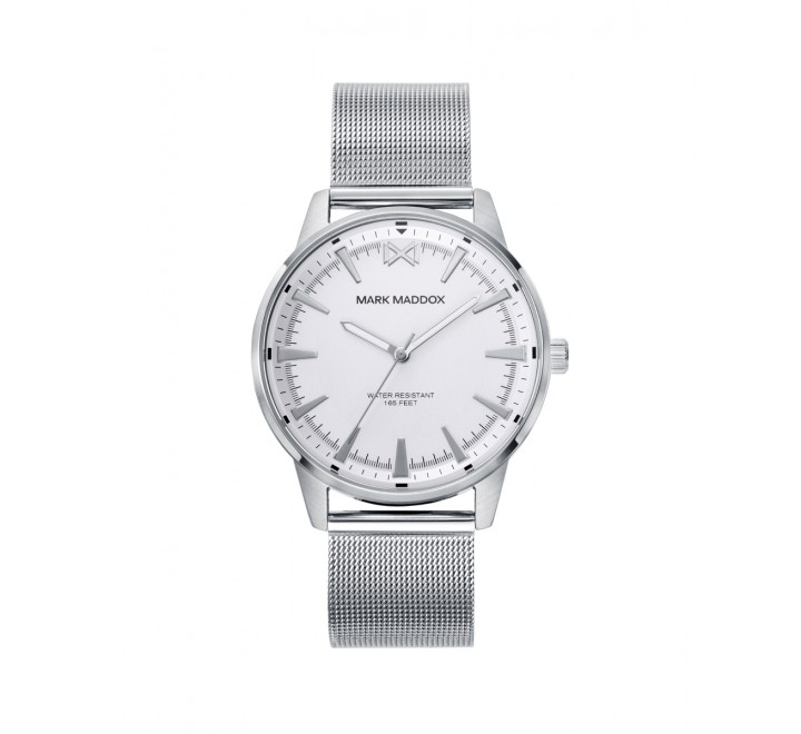 RELOJ MARK MADDOX CAJA Y ARMIS ACERO HM0141-07