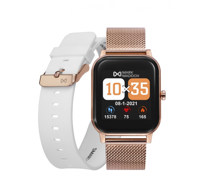 RELOJ SMART MARK MADDOX CUADRADO Y CORREA REGALO HS0002-70