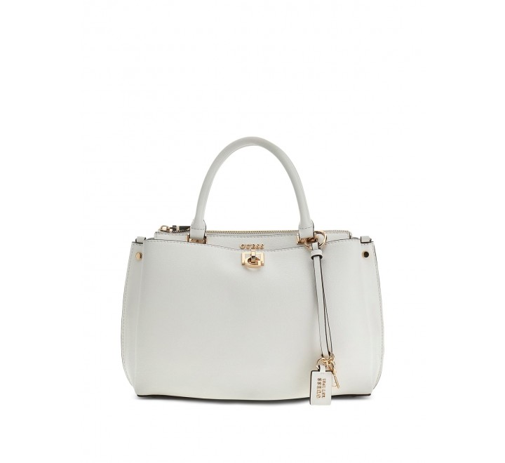 BOLSO GUESS BIANCA GIRLFRIEND SATCHEL HWBG9907060 WHI