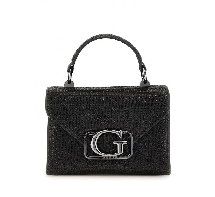 BOLSO GUESS ZALINA MINI TOP NEGRO HWEM935078