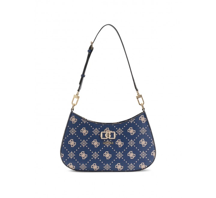 BOLSO GUESS EMELIE LOGO TOP ZIP SHLDR BAG HWGP9928180 NLO