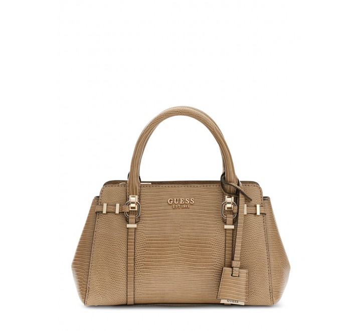 BOLSO GUESS PEQUE?O LEONA MULTI COMP SATCHEL HWKG9721050 BEI