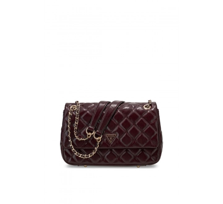BOLSO GUESS JULIET CONVERTIBLE XBODY FLAP HWQT2456210 BUR