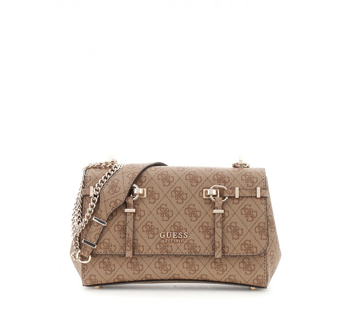 BOLSO GUESS LEONA LOGO CONVRTBL XBODY FLAP HWSG9917210 LTL