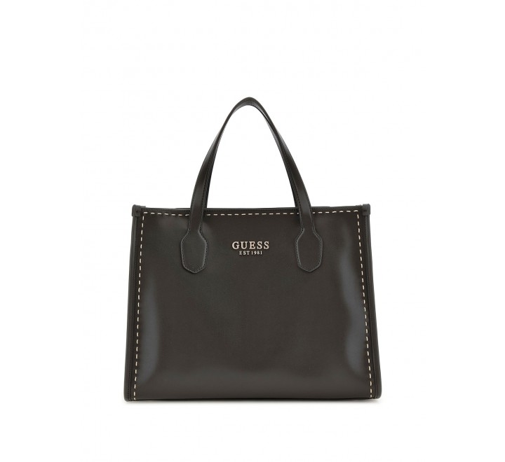 BOLSO GUESS SILVANA COLOR NEGRO HWVC8665220