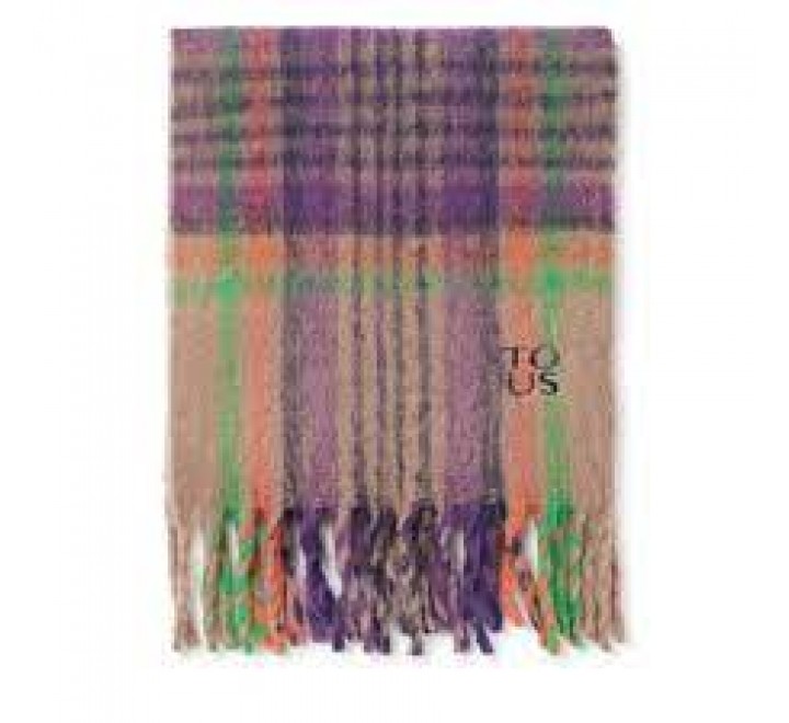BUFANDA TOUS 250X38 OLYMPE CHECK TOPO 2001791047 295902240