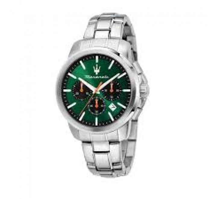 RELOJ MASERATI CAJA 42MM Y ARMIS ACERO ESF VERDE R8873621043