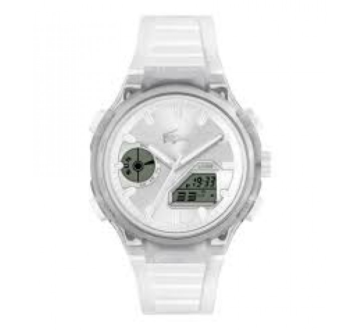 RELOJ LACOSTE SILICONA BLANCA 201480