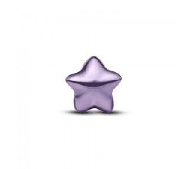 CHARM PANDORA PLATA MINI ESTRELLA MORADA 794813C01