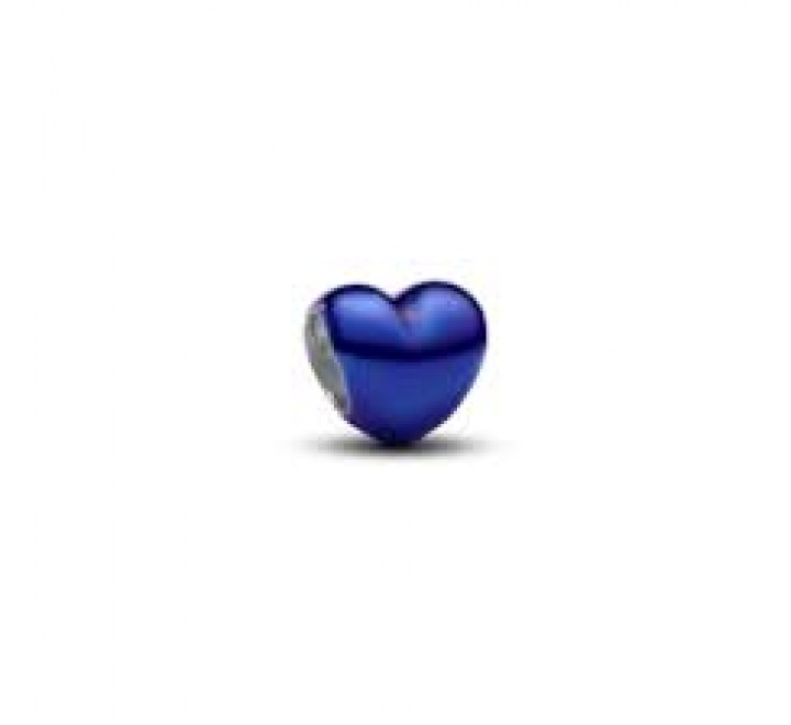 CHARM PANDORA PLATA MINI CORAZON AZUL 794785C02