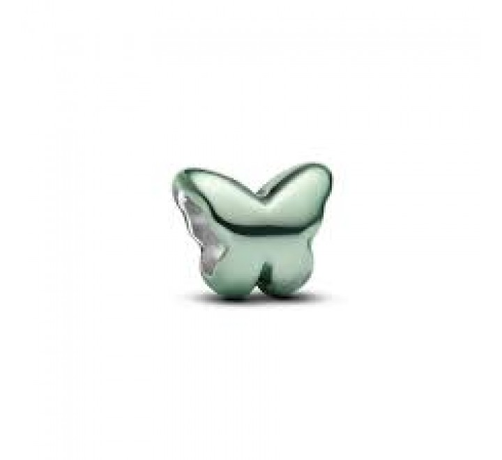 CHARM PANDORA PLATA MINI MARIPOSA VERDE 794783C01
