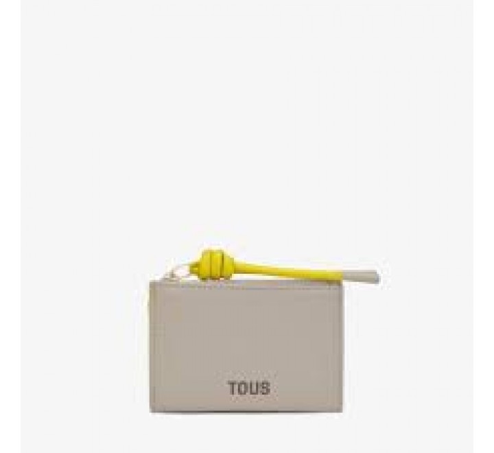 MONEDERO TARJETERO TOUS NEW DORP TOPO-MOSTAZA 2002468545