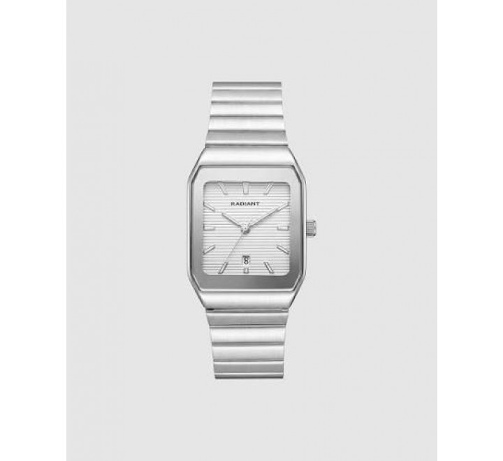 RELOJ RADIANTA CAJA Y ARMIS ACERO CUADRADO RA709201