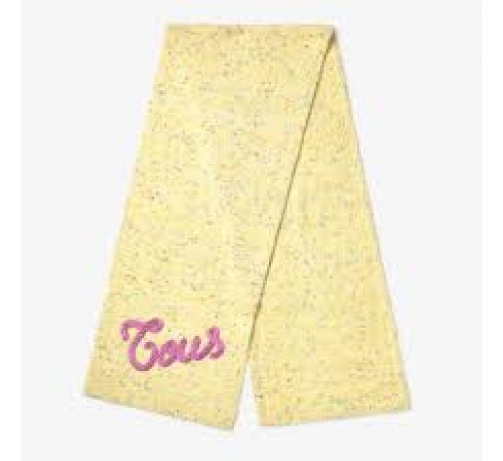 BUFANDA TOUS MONOGRAM KNIT AMARILLO CLARO 2002466305