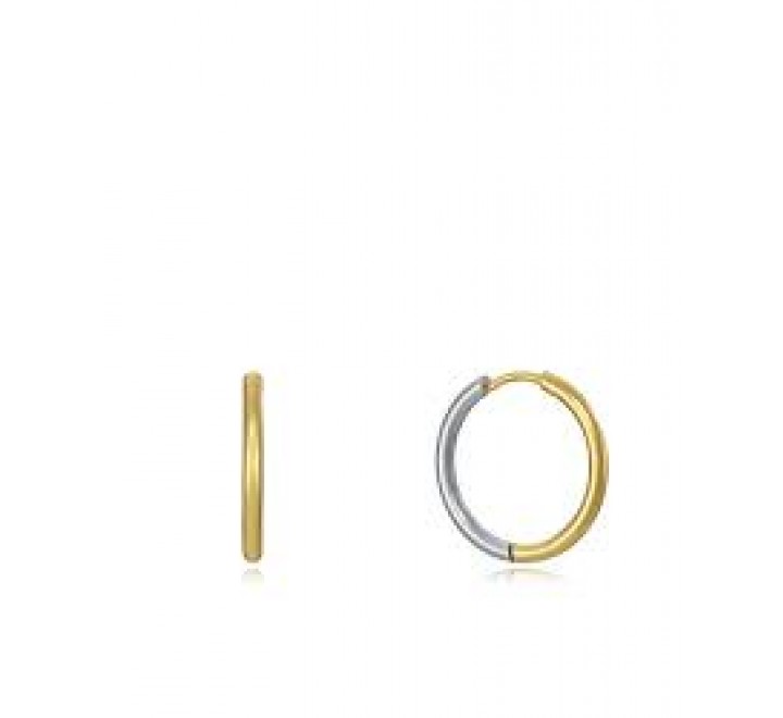 PENDIENTES VICEROY ACERO BICOLOR DORADO ARO 75316E01012
