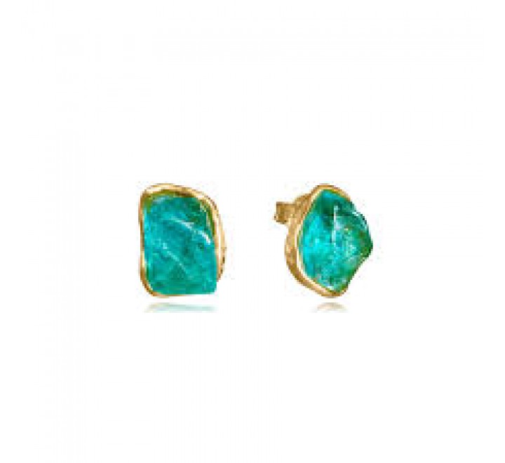 PENDIENTES VICEROY PLATA DORADA PIEDRA NATURAL 2370E100-43