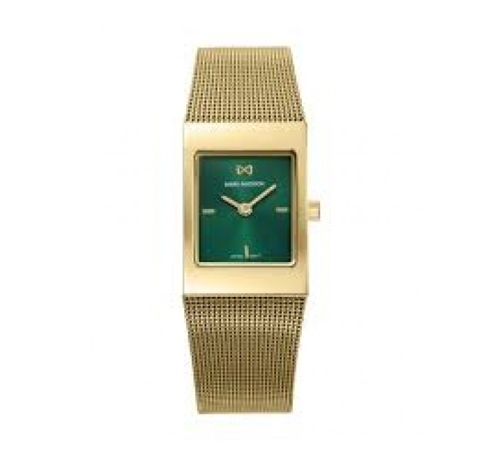 RELOJ MARK MADDOX CAJA ARMIS ACERO DORADO CUADRADO MM0145-67