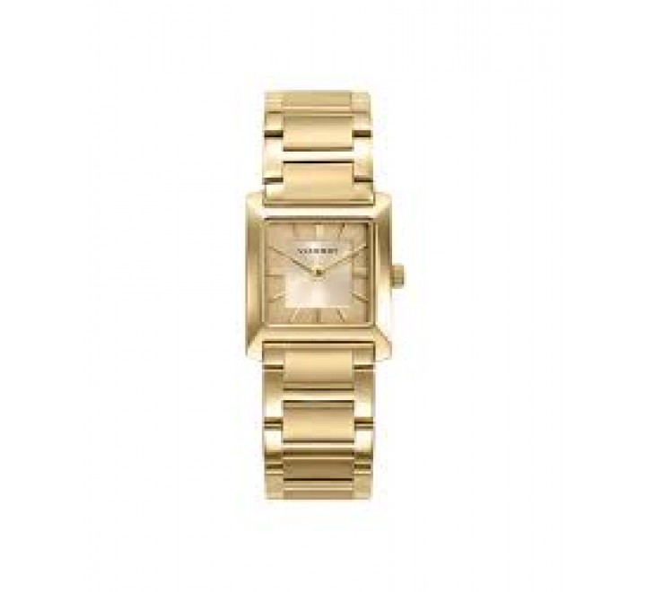 RELOJ VICEROY CAJA Y ARMIS ACERO DORADO CUADRADO 41162-27