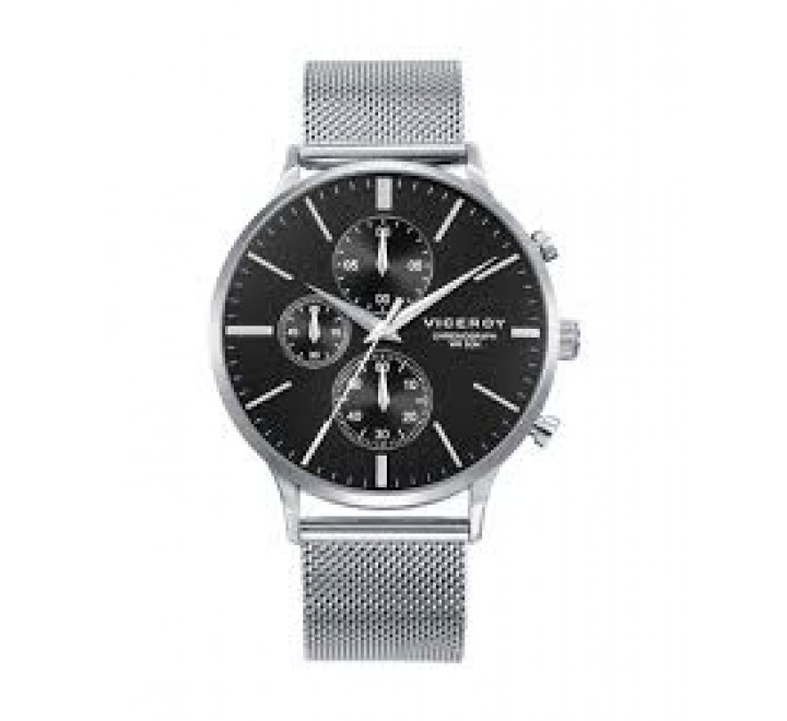 RELOJ VICEROY CAJA Y ARMIS ACERO ESFERA GRIS 401499-57