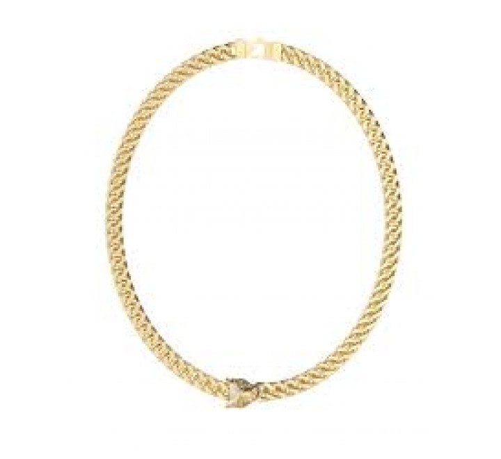COLLAR GUESS ACERO DORADO CABEZA PANTERA JUMN06081JWYGT-U