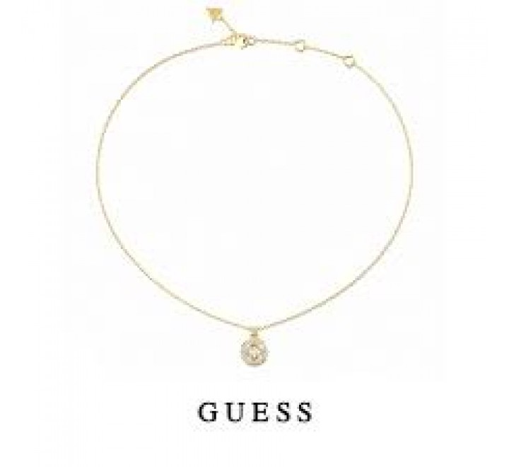 GARGANTILLA GUESS ACERO DORADO CIRCONITAS JUBN06393JWYGT-U