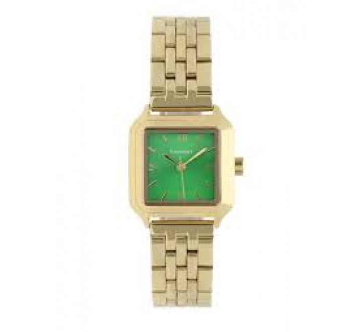RELOJ RADIANT CAJA ARMIS DORADO CUADRADO ESFE VERDE RA687204