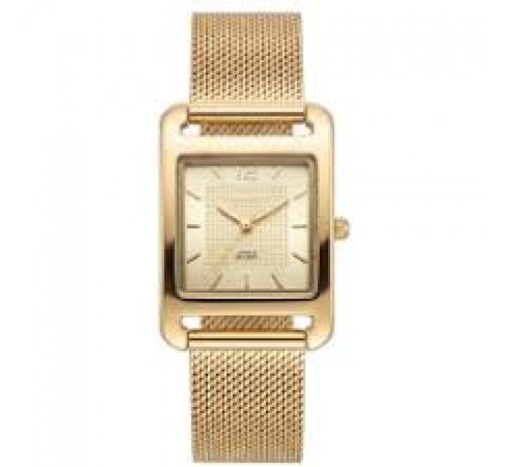 RELOJ RADIANT CAJA ARMIS DORADO CUADRADO RA711202