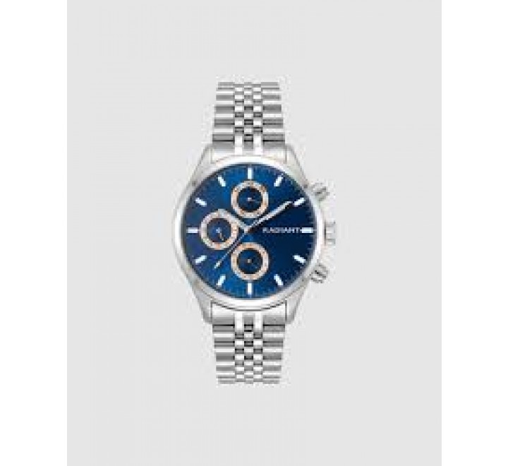 RELOJ RADIANT CAJA ARMIS ACERO ESFERA AZUL RAM100704