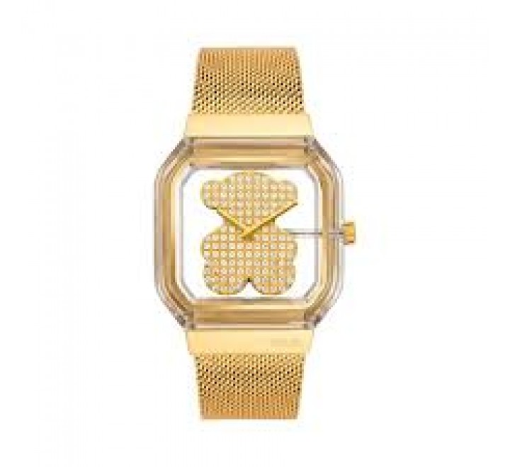 RELOJ TOUS ACERO DORADO CAJA POLICARB ESTERILLA 3000157900