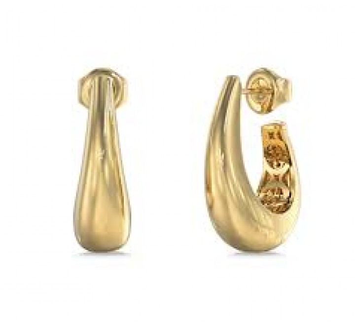 PENDIENTES GUESS ACERO DORADO ARO JUBE06430JWYGT-U