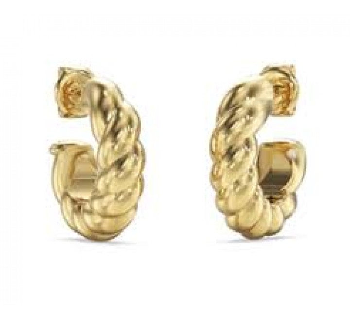 PENDIENTES GUESS ACERO DORADO ARO JUBE06431JWYGT-U