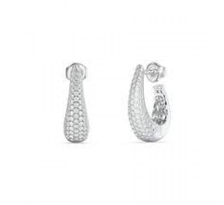 PENDIENTES GUESS ACERO DORADO CIRCONITAS JUBE06429JWRHT-U