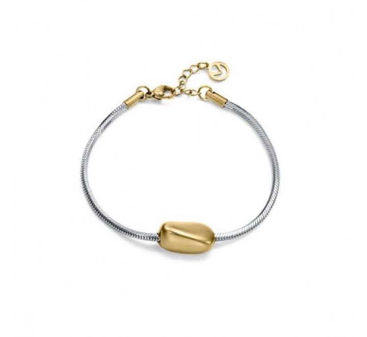 PULSERA VICEROY ACERO Y MOTIVO DORADO 14449P01000