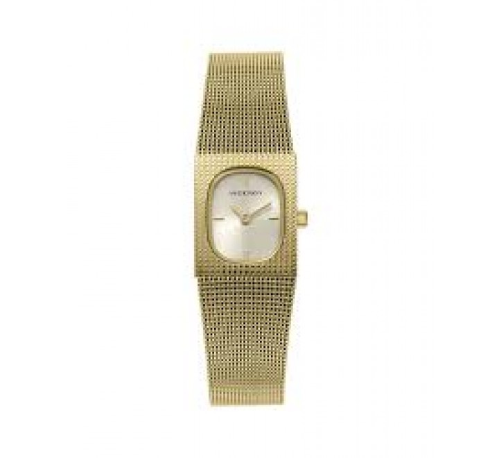 RELOJ VICEROY CAJA Y ARMIS ACERO DORADO CUADRADO 401354-27