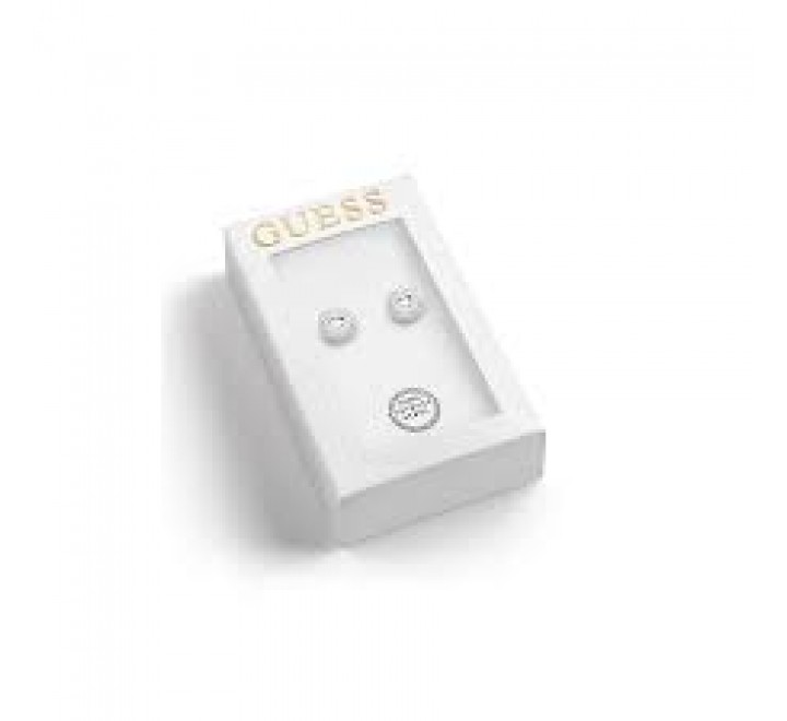 PENDIENTES GUESS ACERO REDONDO CIRCONITAS JOBE06003JWRHT-U