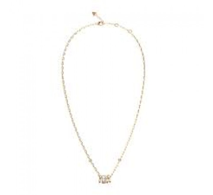 GARGANTILLA GUESS ACERO DORADO CIRCONITAS JUBN06326JWYGT-U